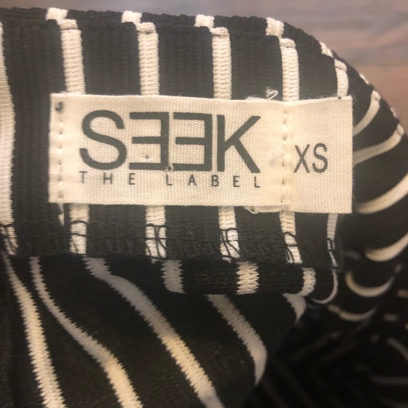 LF seek the label black white striped skor… - Picture 4 of 4